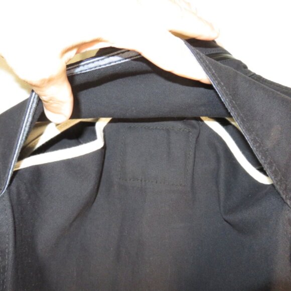 Levis Commuter Trucker Messenger Jacket Black Zip Out Hood Back Pockets Mens XL - Picture 6 of 16